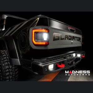 Jeep Gladiator JT Tail Lights - Flush Mount - LED - Red Lens