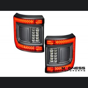 Jeep Gladiator JT Tail Lights - Flush Mount - LED - Smoked Lens