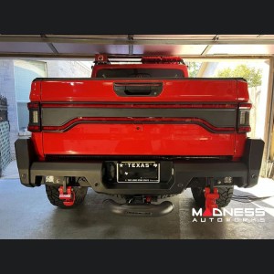 Jeep Gladiator JT Racetrack Series - LED Tailgate Panel - Red Lens