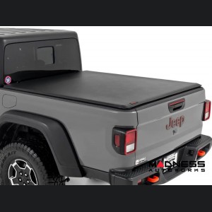 Jeep Gladiator JT Bed Cover - Roll Up - Rough Country - Soft