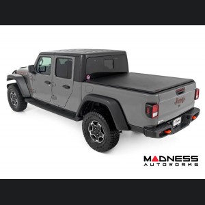 Jeep Gladiator JT Bed Cover - Roll Up - Rough Country - Soft