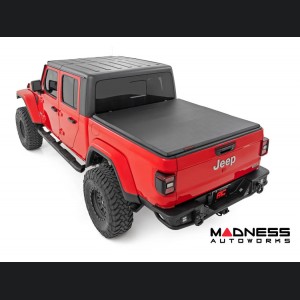 Jeep Gladiator JT Bed Cover - Tri-Fold - Rough Country - Soft