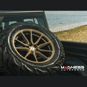 Jeep Gladiator Custom Wheels - HF-3 by Vossen - Satin Bronze