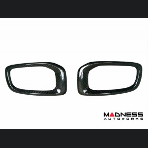 Jeep Renegade Fog Light Trim Kit - Carbon Fiber