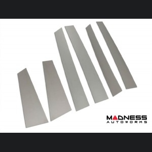 Jeep Renegade Pillar Trim Set - Black Chrome