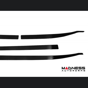 Jeep Renegade Door Trim - Lower Side Molding Kit - Dark Brushed Steel