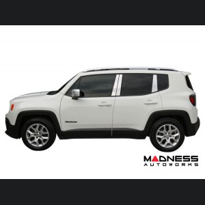 Jeep Renegade Pillar Trim Set - Chrome