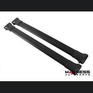 Jeep Renegade Roof Rack Cross Bars - for models w/ factory roof rails - Black - Fly Bar