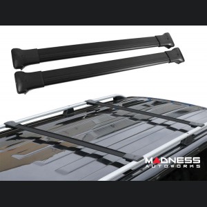 Jeep Renegade Roof Rack Cross Bars - for models w/ factory roof rails - Black - Fly Bar