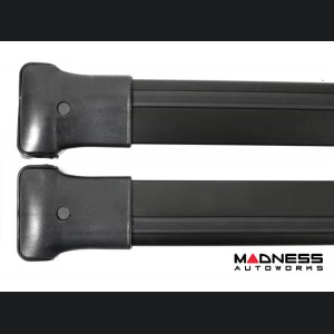 Jeep Renegade Roof Rack Cross Bars - for models w/ factory roof rails - Black - Fly Bar