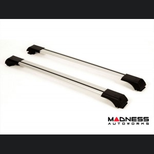 Jeep Renegade Roof Rack Cross Bars - for models w/ factory roof rails - Silver - Fly Bar