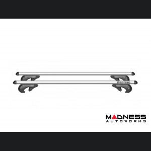 Jeep Renegade Roof Rack Cross Bars - for models w/ factory roof rails - Silver