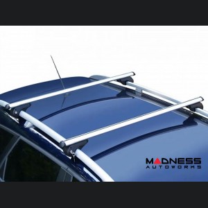 Jeep Renegade Roof Rack Cross Bars - for models w/ factory roof rails - Silver