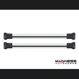 Jeep Renegade Roof Rack Cross Bars - for models w/ factory roof rails - Silver