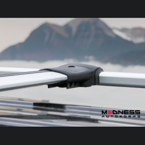 Jeep Renegade Roof Rack Cross Bars - for models w/ factory roof rails - Silver