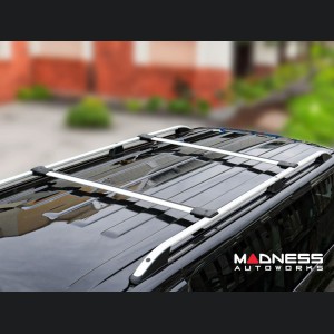 Jeep Renegade Roof Rack Cross Bars - for models w/ factory roof rails - Silver