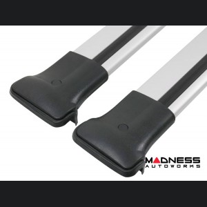 Jeep Renegade Roof Rack Cross Bars - for models w/ factory roof rails - Silver