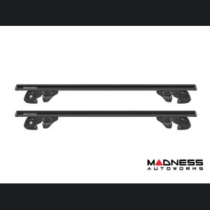 Jeep Renegade Roof Rack Cross Bars - for models w/ factory roof rails - Black