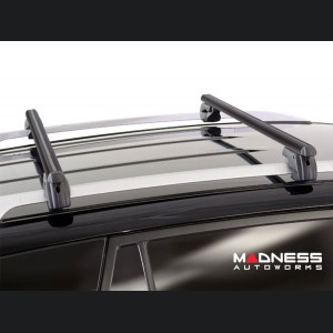 Jeep Renegade Roof Rack Cross Bars - for models w/ factory roof rails - Black