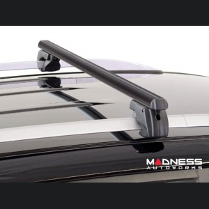 Jeep Renegade Roof Rack Cross Bars - for models w/ factory roof rails - Black