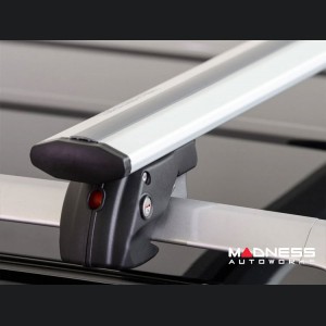 Jeep Renegade Roof Rack Cross Bars - for models w/ factory roof rails - Silver