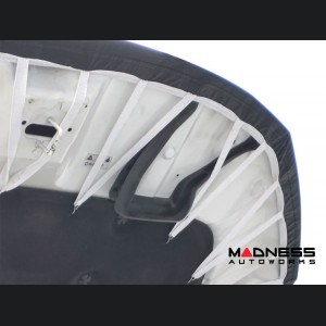 Jeep Renegade Front Hood Mask - Checkered Design