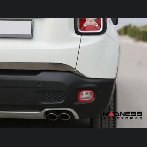 Jeep Renegade Lower Tailgate Trim - Black Chrome