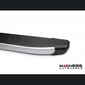 Jeep Renegade Side Steps - ProSide Running Boards - Silver / Black