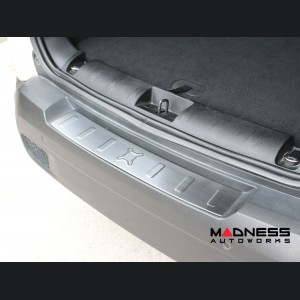 Jeep Renegade Rear Bumper Sill Cover - Dark Brushed Stainless Steel