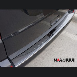 Jeep Renegade Rear Bumper Sill Cover - Dark Chrome Stainless Steel