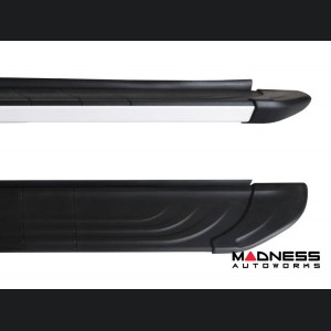 Jeep Renegade Side Steps - APA Running Boards - Black / Aluminum