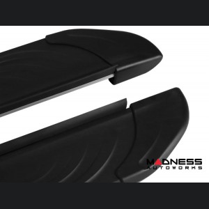 Jeep Renegade Side Steps - APA Running Boards - Black / Aluminum