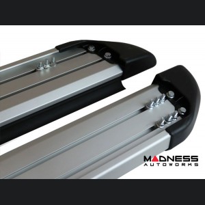 Jeep Renegade Side Steps - APA Running Boards - Black / Aluminum