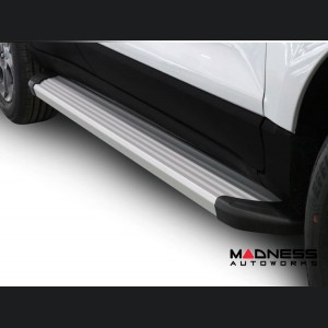 Jeep Renegade Side Steps - APA Running Boards - Silver / Aluminum