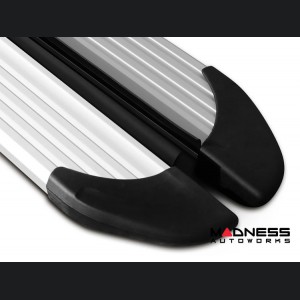 Jeep Renegade Side Steps - APA Running Boards - Silver / Aluminum