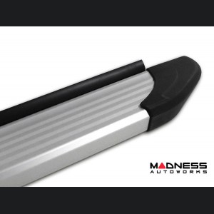 Jeep Renegade Side Steps - APA Running Boards - Silver / Aluminum