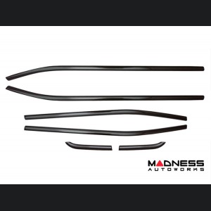 Jeep Renegade Door Trim - Side Window Molding Kit - Carbon Fiber 