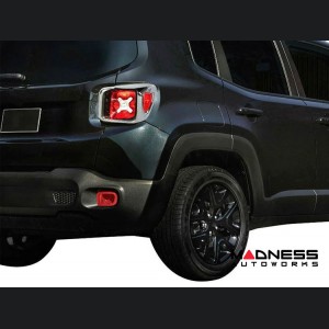 Jeep Renegade Taillight Surround Trim Pieces - Chrome