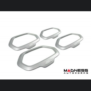 Jeep Renegade Speaker Frame Trim Set - Silver