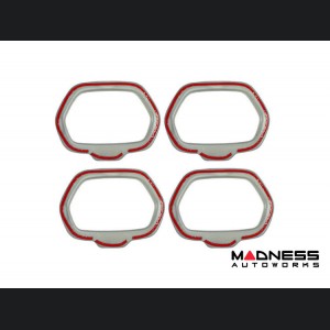 Jeep Renegade Speaker Frame Trim Set - Silver