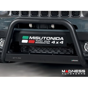 Jeep Renegade Front Bumper Guard - Misutonida - Medium - Sport/ Latitude/ Limited - 2019+ Models - Black