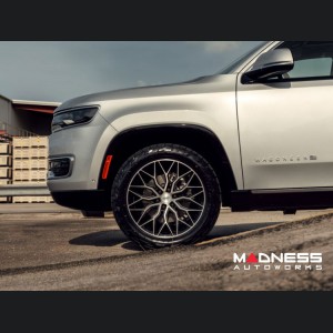 Jeep Wagoneer Custom Wheels - HF6-3 by Vossen - Brushed Gloss Black