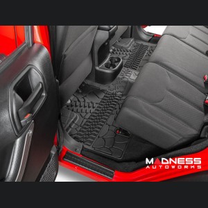 Jeep Wrangler JK Floor Mats - All Weather - Mopar - Front + Rear 