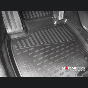 Jeep Wrangler JL Floor Liners + Cargo Liner Set - 3D Molded - Front + Rear - 4 Door