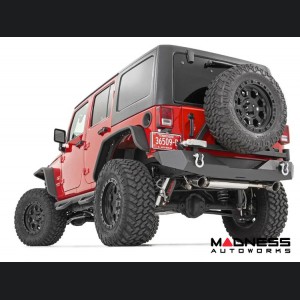 Jeep Wrangler JK Tubular Front + Rear Fender Flare Set - 2007 - 2018