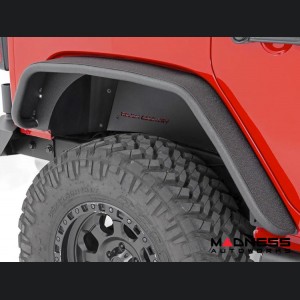 Jeep Wrangler JK Tubular Front + Rear Fender Flare Set - 2007 - 2018