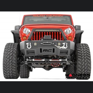 Jeep Wrangler JK Tubular Front + Rear Fender Flare Set - 2007 - 2018