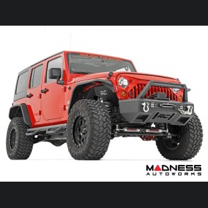 Jeep Wrangler JK Tubular Front + Rear Fender Flare Set - 2007 - 2018