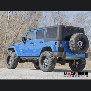 Jeep Wrangler JK 4-Door Wheel to Wheel Nerf Steps (2007 - 2018) 