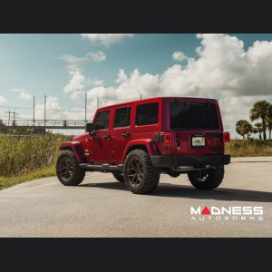 Jeep Wrangler JK Custom Wheels - HF-5 by Vossen - Satin Bronze